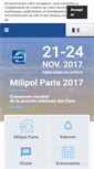 Mobile Screenshot of milipol.com