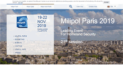 Desktop Screenshot of en.milipol.com