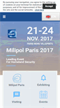 Mobile Screenshot of en.milipol.com